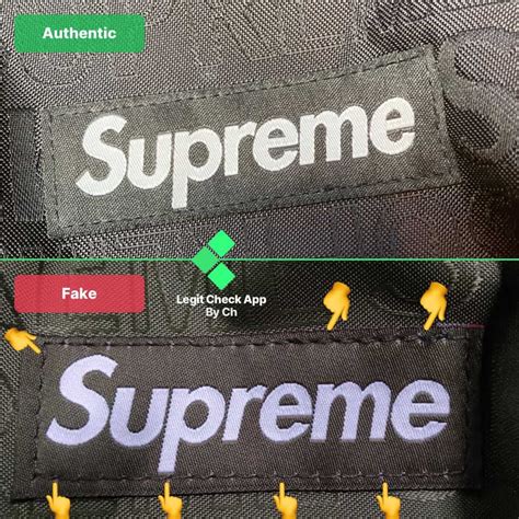 supreme plastic bag fake|is a supreme bag genuine.